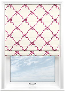 Ribbons, Cosmos - Twist&Fit Roman Blind
